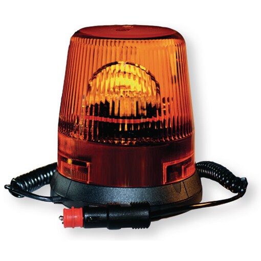 Gyrophare LED 12/24 V sur pied magnétique